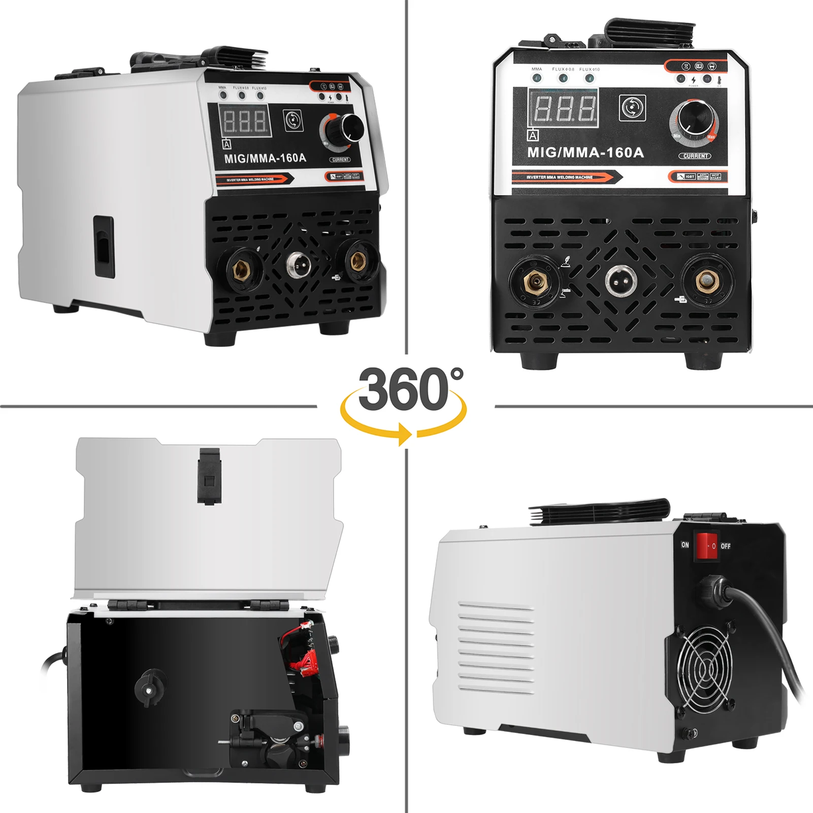 2in1 MIG MMA Welders Carbon Dioxide Gases-Shielded and Manual Welding Multipurpose IGBT Direct Current Inverter Welders 2in1 MIG MMA Welders Carbon Dioxide Gases-Shielded and Manual Welding Multipurpose IGBT Direct Current Inverter Welders
