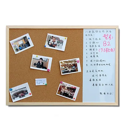 2in1 Whiteboard and Corkboard Set