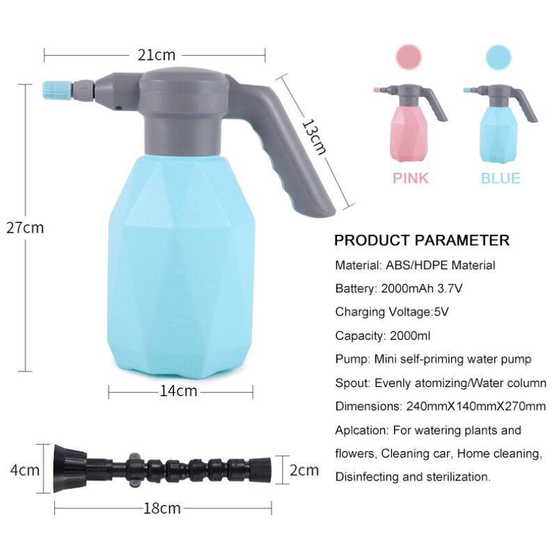 2L Rechargeable Electric Garden Sprayer 2L Rechargeable Electric Garden Sprayer