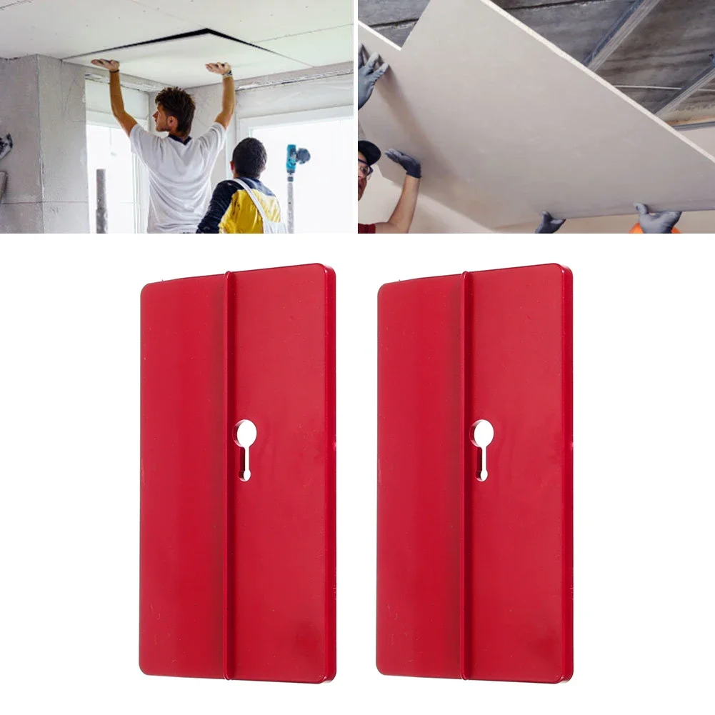 2pc Drywall Fitting Tool Plasterboard Fixing Tool Room Ceiling Sloped Wall Decoration Carpenter Tool Ceiling