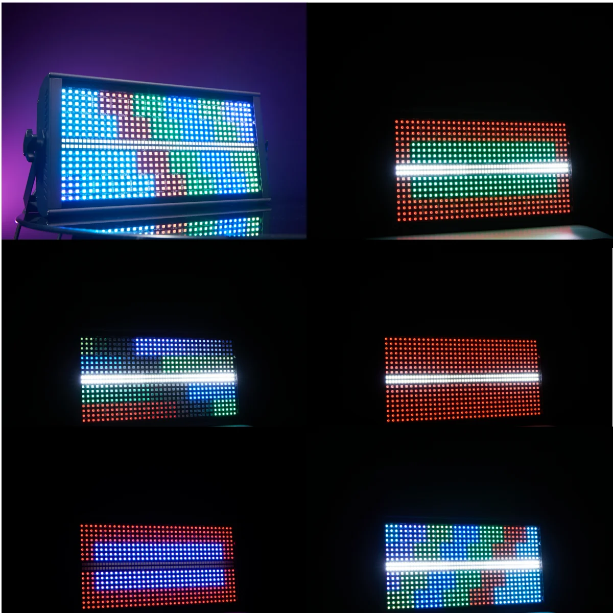 2PCS 200W LED Strobe Light Super Bright RGBW 4in1 48 Partition White 8000K DMX Dj Wash Bar Strobe Stage Lighting Effects 2PCS 200W LED Strobe Light Super Bright RGBW 4in1 48 Partition White 8000K DMX Dj Wash Bar Strobe Stage Lighting Effects