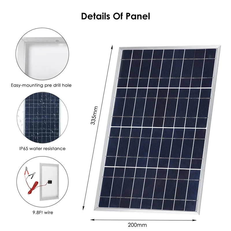2pcs 600W Solar Panel Kit Complete 12V Polycrystalline USB Power Portable Outdoor Rechargeable Solar Cell Solar 2pcs 600W Solar Panel Kit Complete 12V Polycrystalline USB Power Portable Outdoor Rechargeable Solar Cell Solar