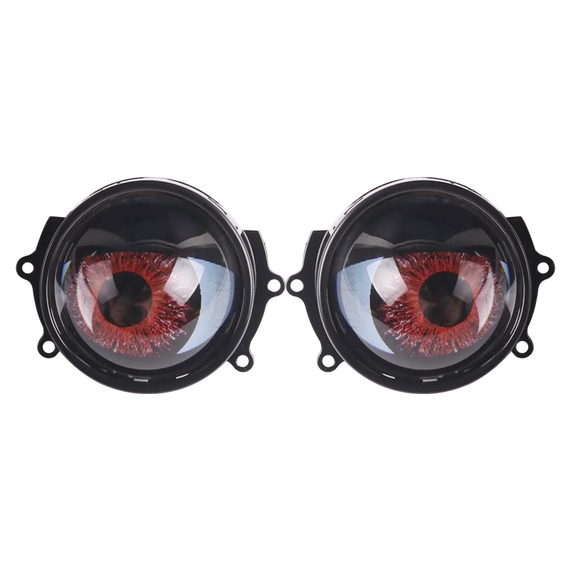 2pcs 7th Devil Eyes Lens 3 Inch for 12v Car WIFI Control Eyes Retrofit Kits Fitting Car Light Accessories 2pcs 7th Devil Eyes Lens 3 Inch for 12v Car WIFI Control Eyes Retrofit Kits Fitting Car Light Accessories