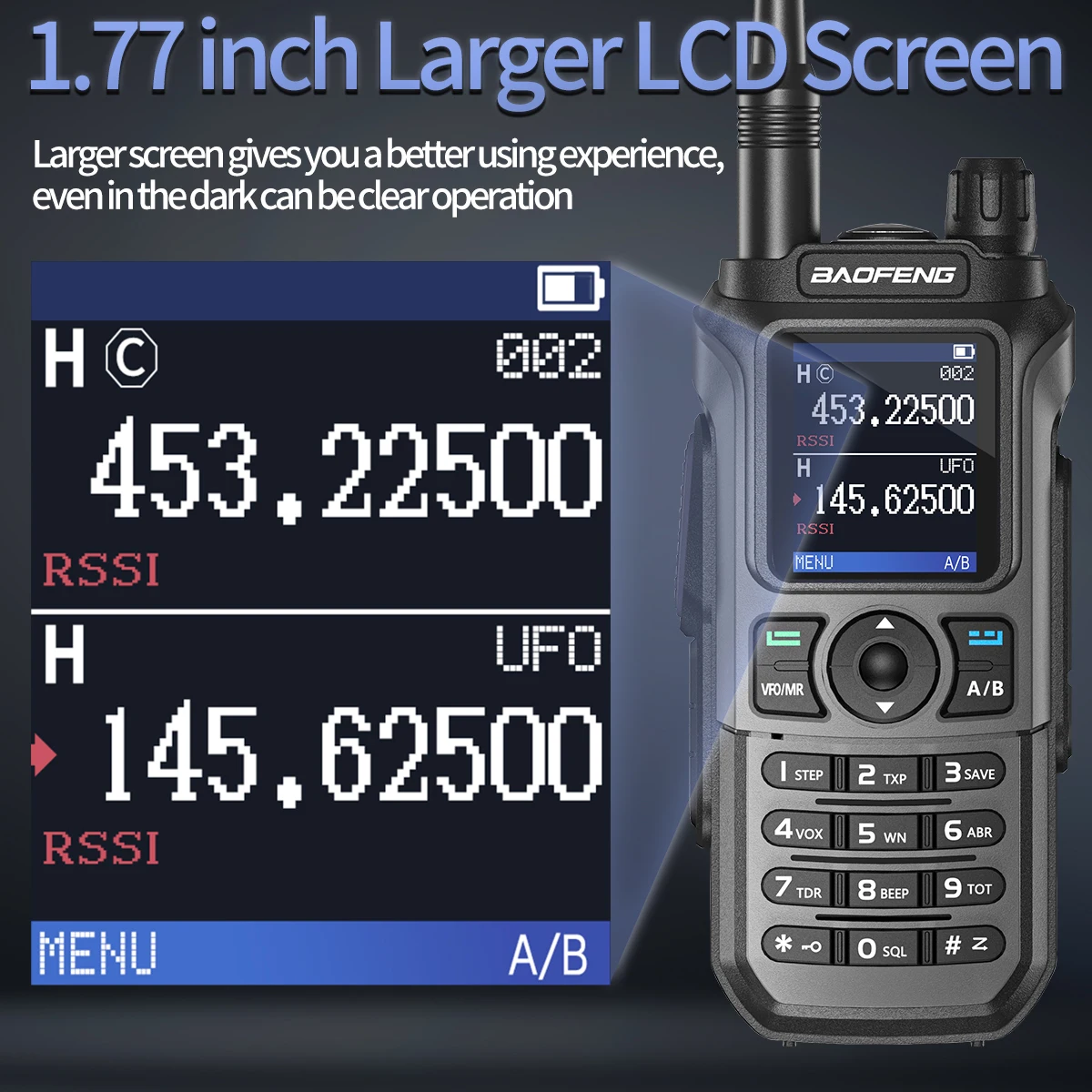 2PCS Baofeng UV-21 Pro Walkie Talkie Multi Band Wireless Copy Frequency Long Range 999CH AM High Power UV 5R K6 5RH Ham