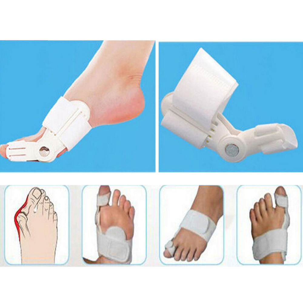 2pcs Bunion Splint Big Bone Tool Toe Straightener Corrector Foot Pain Relief Hallux Valgus Correction Orthopedic 2pcs Bunion Splint Big Bone Tool Toe Straightener Corrector Foot Pain Relief Hallux Valgus Correction Orthopedic