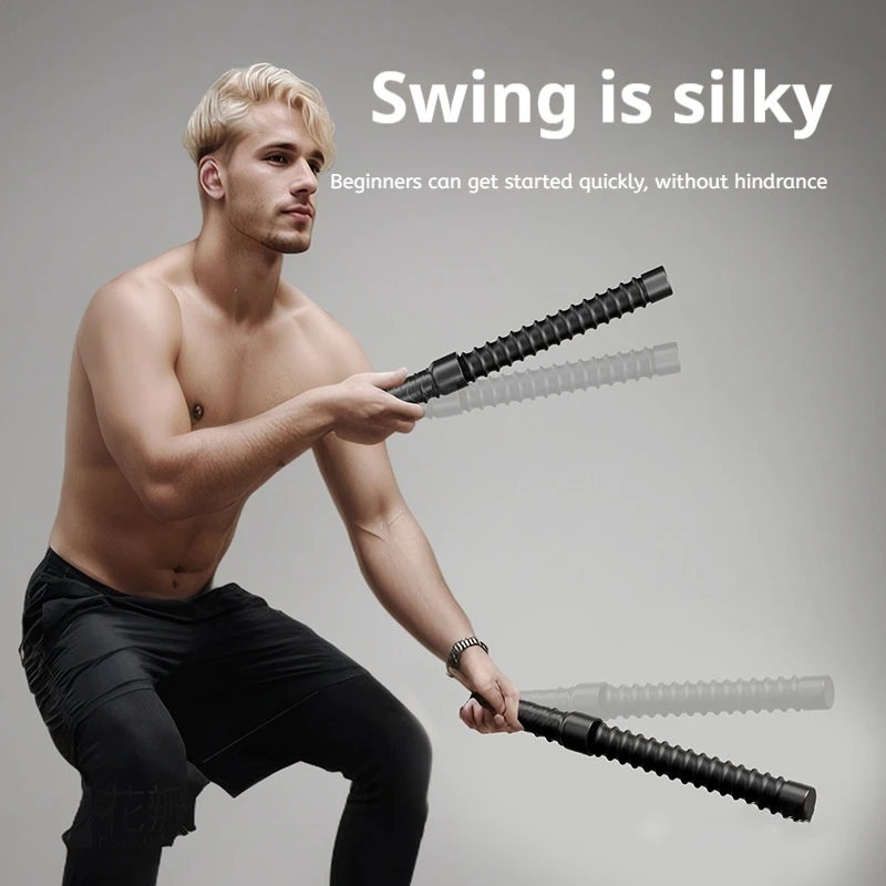 2pcs Gym equipment Swinging rope fitness fitness training rope steel thick rope muscle rope strength training Fitness