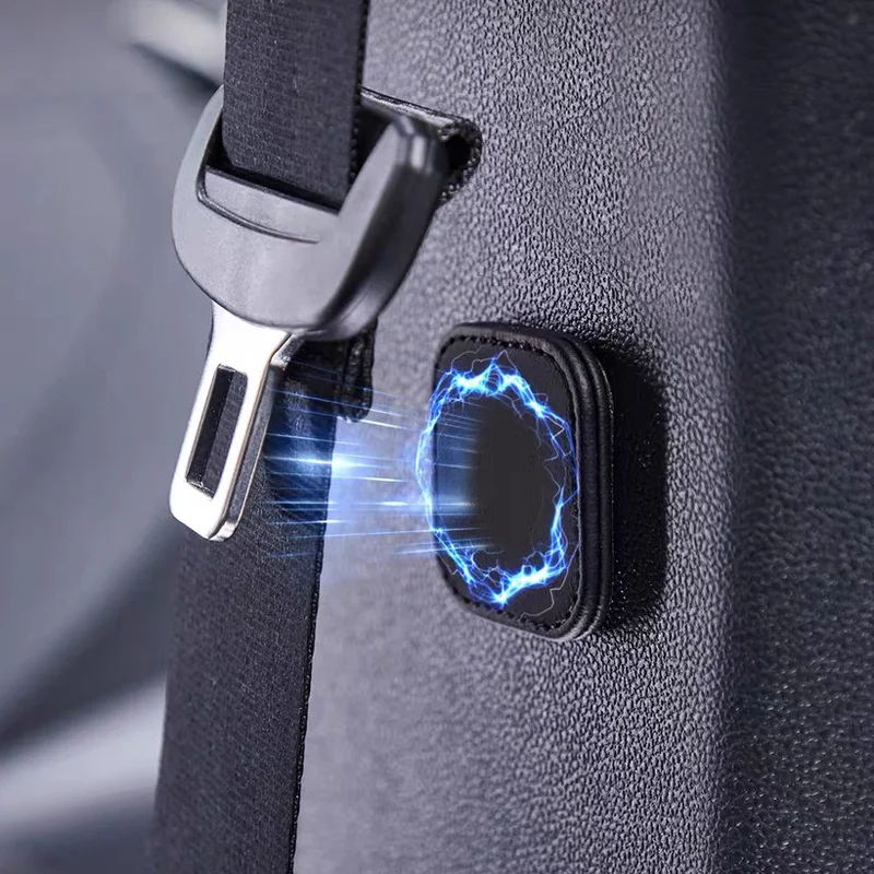2Pcs Magnetic Car Seat Belt Holder Fixing Clip Pu Leather Seatbelt Limiter Stopper For Safety Belt Clip Prevent Falling 2Pcs Magnetic Car Seat Belt Holder Fixing Clip Pu Leather Seatbelt Limiter Stopper For Safety Belt Clip Prevent Falling