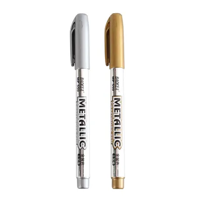 2pcs Metallic Sharpie Markers 2pcs Metallic Sharpie Markers