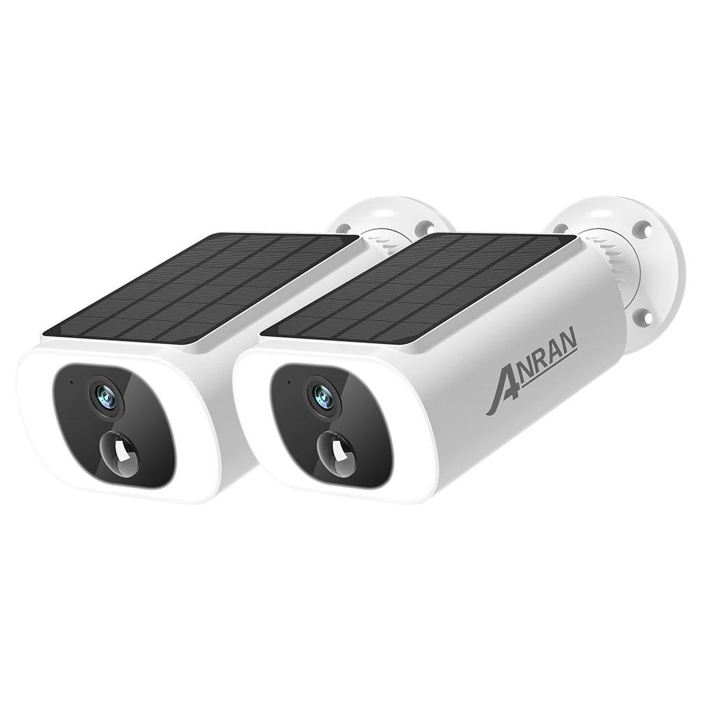 2PCS Outdoor Wireless WIFI Camera 2.4G 3MP Battery Solar Security Camera Floodlight Color Night Vision Local Alarm 2PCS Outdoor Wireless WIFI Camera 2.4G 3MP Battery Solar Security Camera Floodlight Color Night Vision Local Alarm