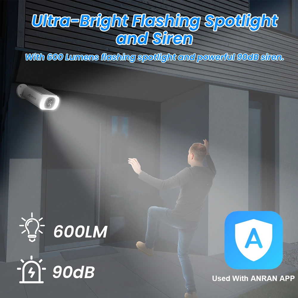 2PCS Outdoor Wireless WIFI Camera 2.4G 3MP Battery Solar Security Camera Floodlight Color Night Vision Local Alarm 2PCS Outdoor Wireless WIFI Camera 2.4G 3MP Battery Solar Security Camera Floodlight Color Night Vision Local Alarm