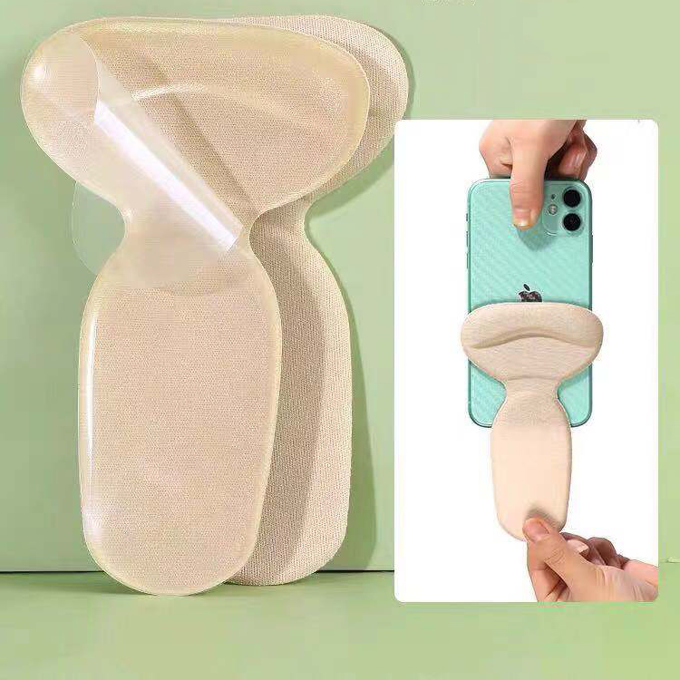 2pcs Shoe Heel Insoles Foot Heel Pad Sports Shoes Adjustable Antiwear Feet Inserts Insoles Heel Protector Sticker