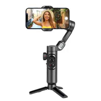 3-Axis Handheld Gimbal Stabilizer for Smartphone with Fill Light for iPhone Android Face Tracking Tiktok Vlog Smart XE 3-Axis Handheld Gimbal Stabilizer for Smartphone with Fill Light for iPhone Android Face Tracking Tiktok Vlog Smart XE