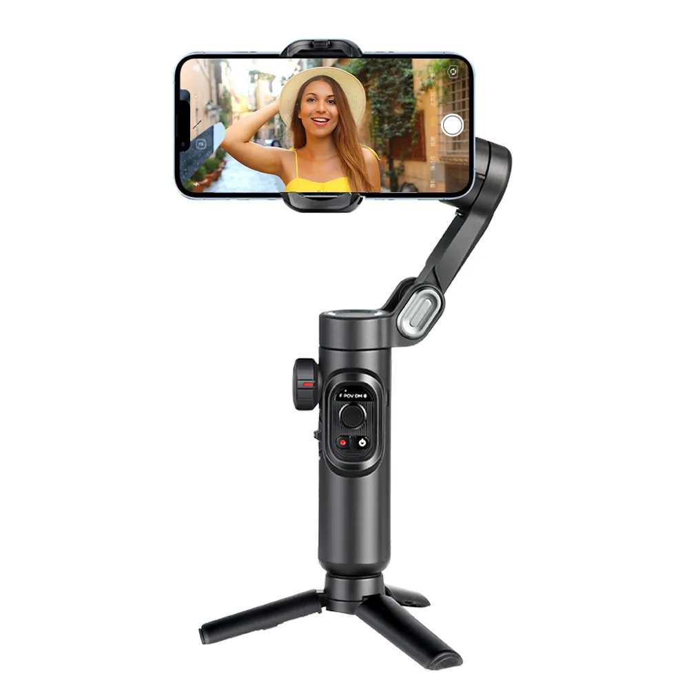 3-Axis Handheld Gimbal Stabilizer for Smartphone with Fill Light for iPhone Android Face Tracking Tiktok Vlog Smart XE 3-Axis Handheld Gimbal Stabilizer for Smartphone with Fill Light for iPhone Android Face Tracking Tiktok Vlog Smart XE