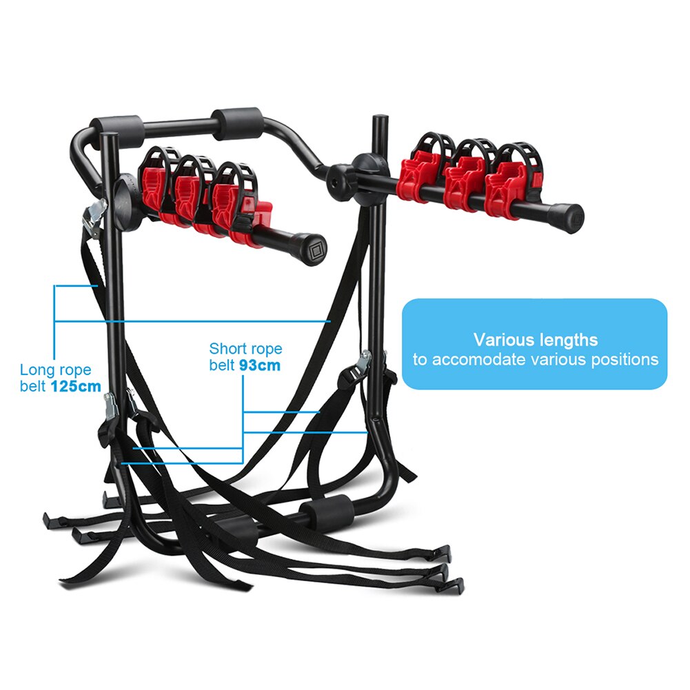 3 Bike Rack for Car Mount Bicycle Carrier 3 Bike Rack for Car Mount Bicycle Carrier