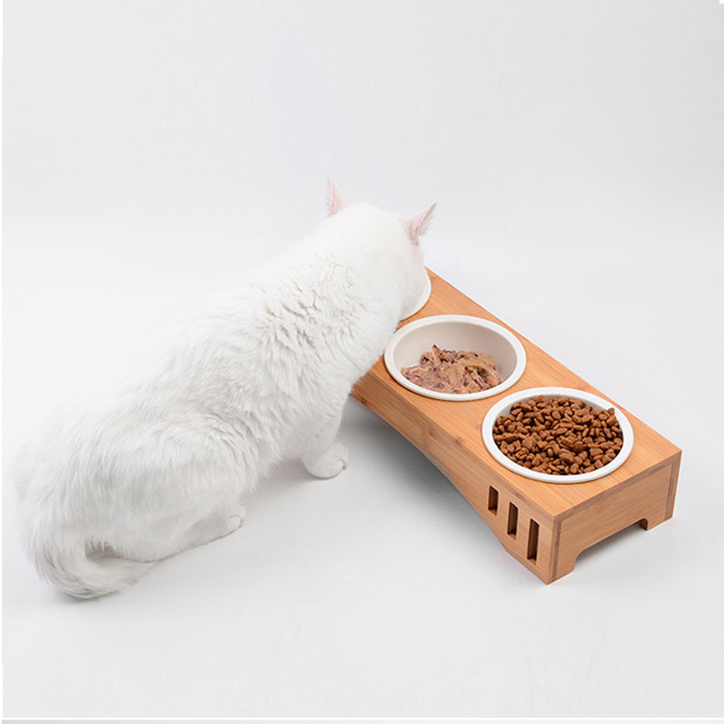 3 Bowls Dog Feeder with Raised Holder 3 Bowls Dog Feeder with Raised Holder