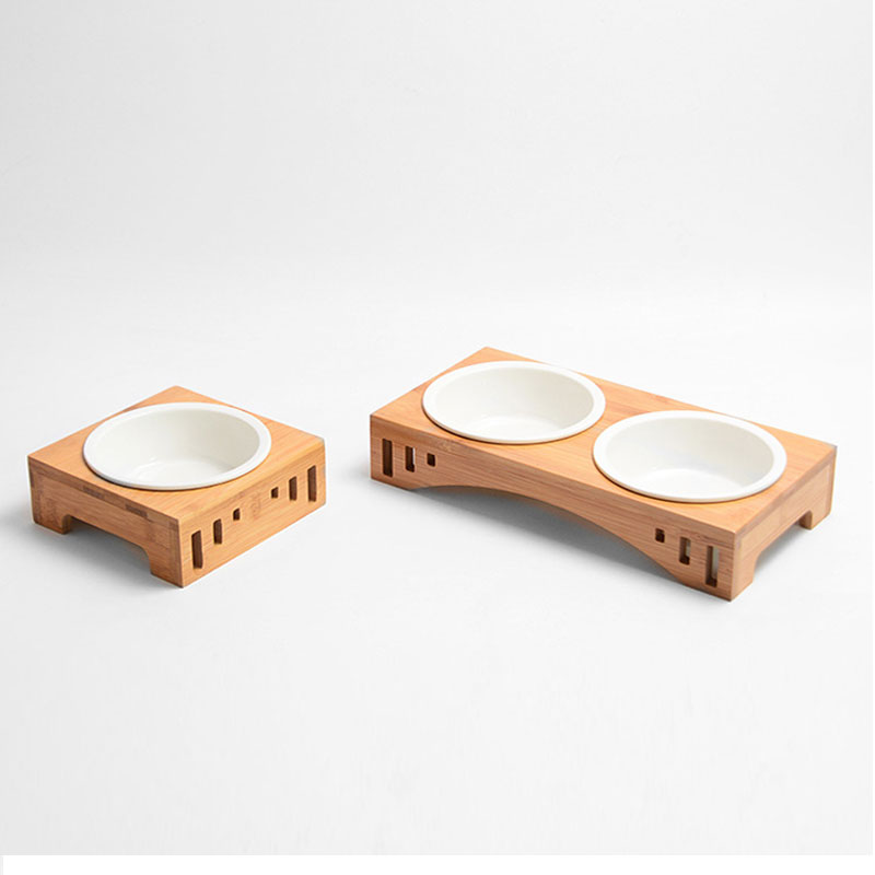 3 Bowls Dog Feeder with Raised Holder 3 Bowls Dog Feeder with Raised Holder