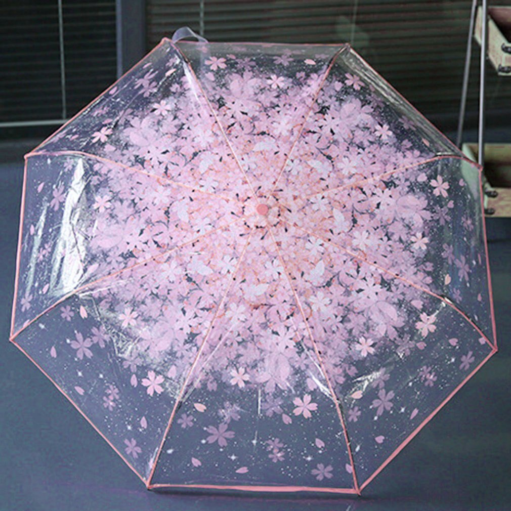 3 Fold Umbrella Cherry Blossom Design 3 Fold Umbrella Cherry Blossom Design
