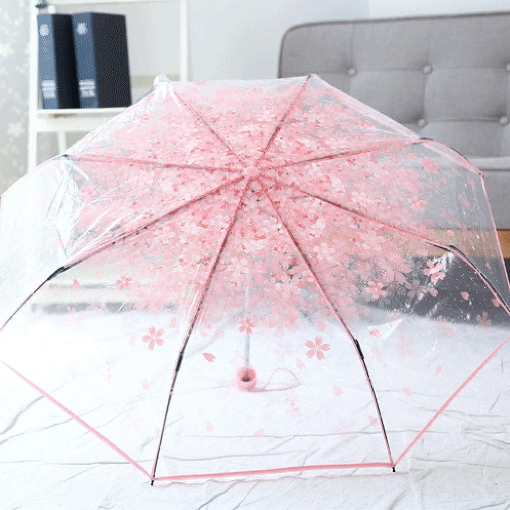 3 Fold Umbrella Cherry Blossom Design 3 Fold Umbrella Cherry Blossom Design
