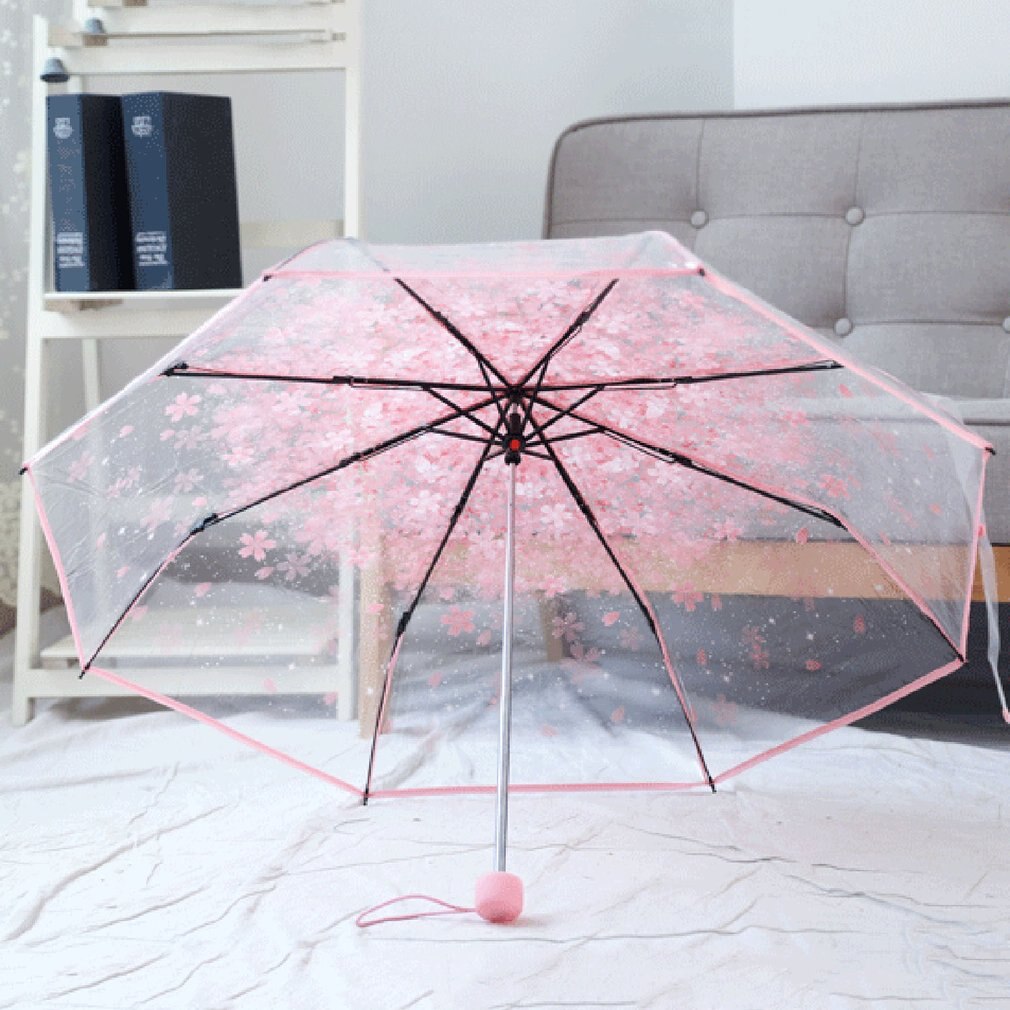 3 Fold Umbrella Cherry Blossom Design 3 Fold Umbrella Cherry Blossom Design