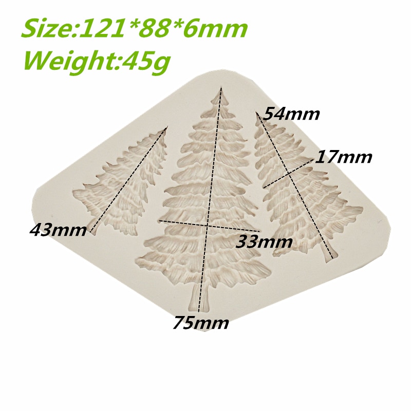 3 Hole Christmas Tree Mold Baking Tool 3 Hole Christmas Tree Mold Baking Tool