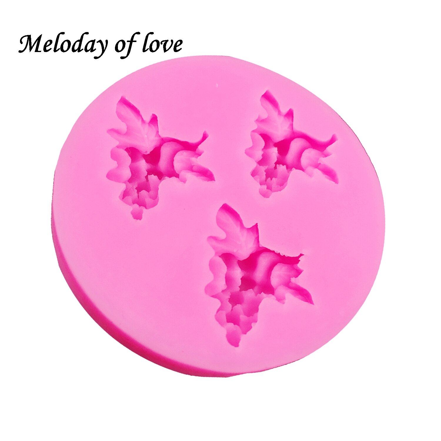 3 Holes Cake Decorating Silicone Grape Mold 3 Holes Cake Decorating Silicone Grape Mold