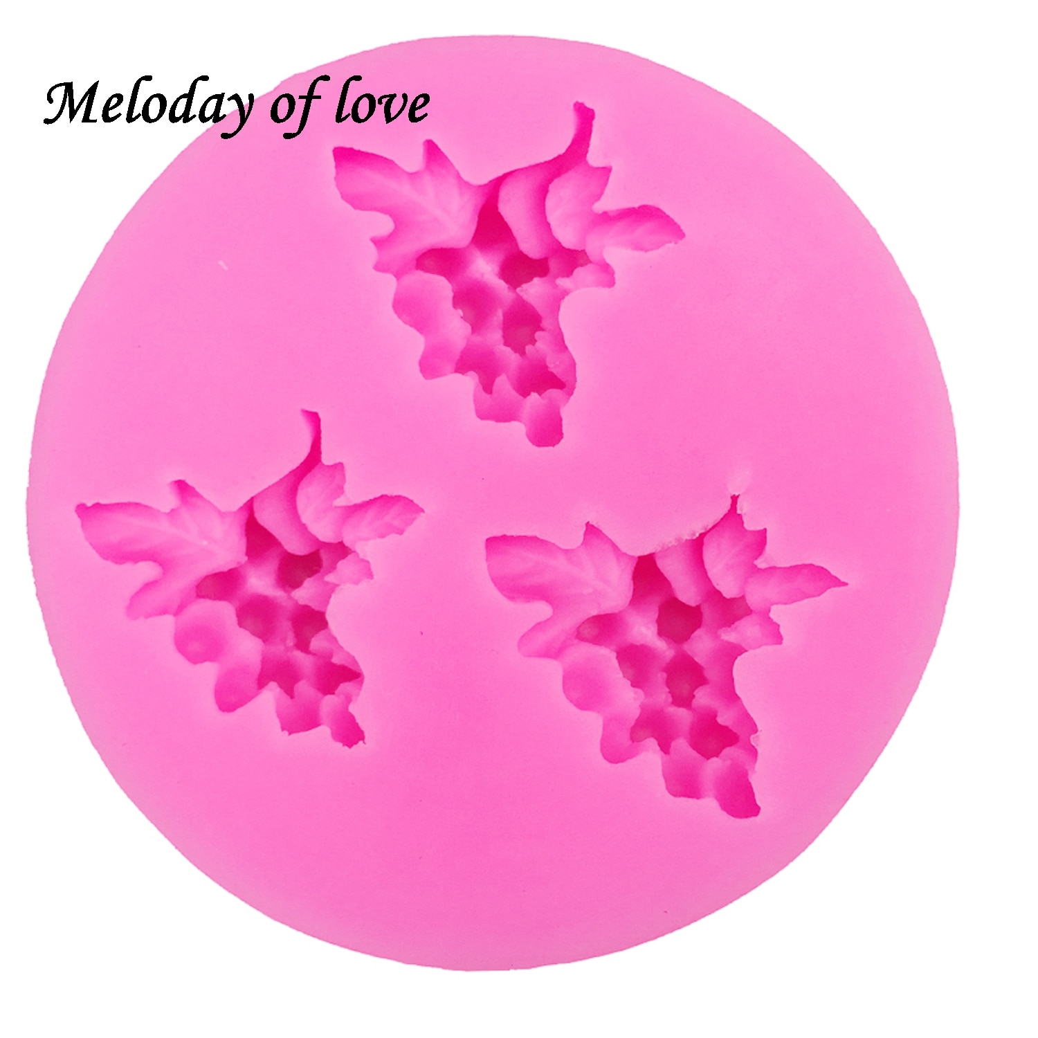 3 Holes Cake Decorating Silicone Grape Mold 3 Holes Cake Decorating Silicone Grape Mold
