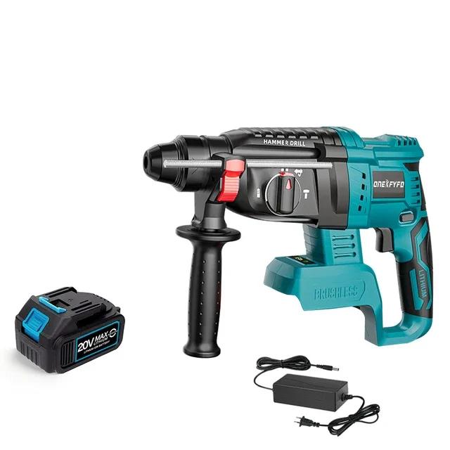 3 in 1 Brushless Impact Hammer 21V Cordless Hammer Drill FUNCTION Multifunctional Steel Concrete Wood 3 in 1 Brushless Impact Hammer 21V Cordless Hammer Drill FUNCTION Multifunctional Steel Concrete Wood