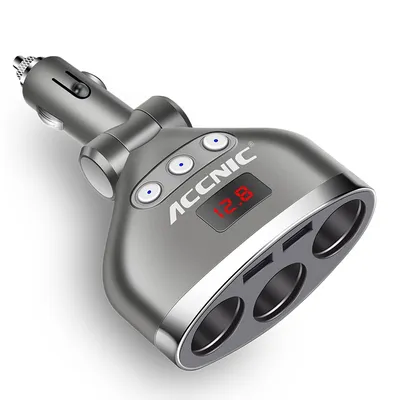 3 in 1 Car Cigarette Lighter Splitter 3 in 1 Car Cigarette Lighter Splitter