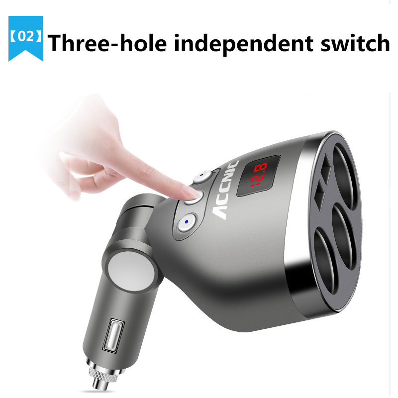 3 in 1 Car Cigarette Lighter Splitter 3 in 1 Car Cigarette Lighter Splitter