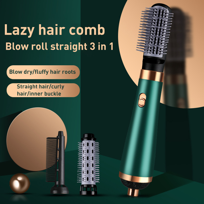3 in 1 Comb Professional Hair Dryer With Flyaway Attachment Hair Dryers Multifunction Salon Style Tool Fast Dry