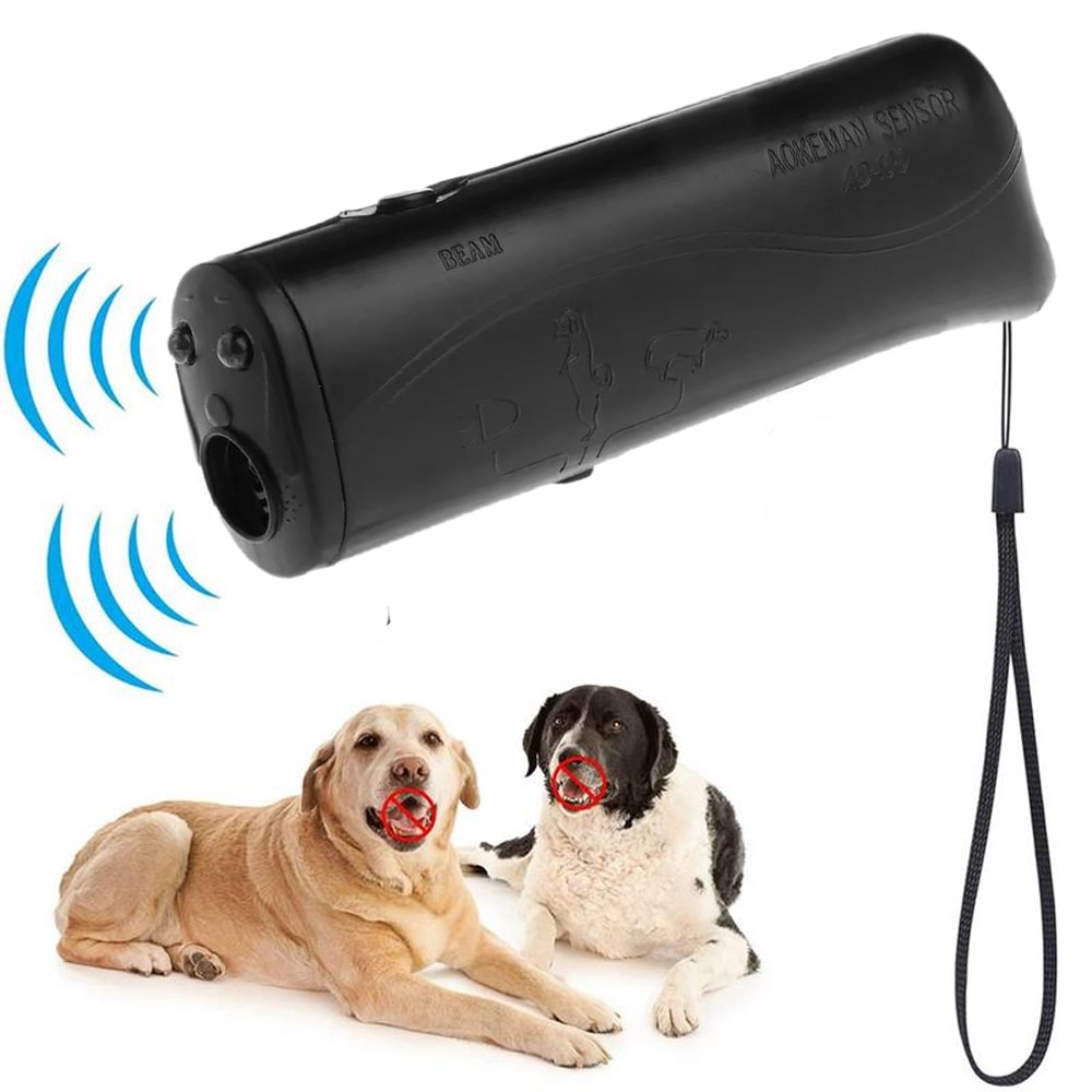 3 in 1 Dog Repeller Device LED Ultrasonic Dog Training Repellents Anti Barking Device with Flash Light Outdoor Portable 3 in 1 Dog Repeller Device LED Ultrasonic Dog Training Repellents Anti Barking Device with Flash Light Outdoor Portable