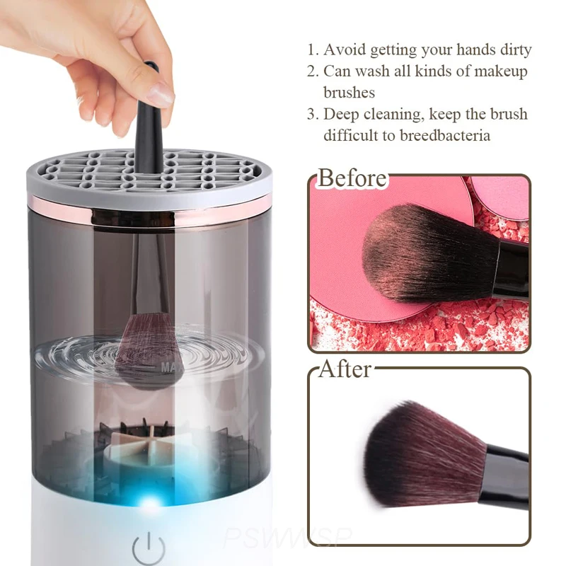 3 in 1 Electric Make up Brush Cleaner