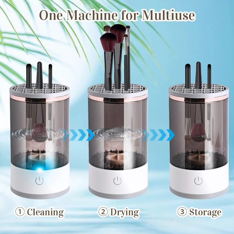 3 in 1 Electric Make up Brush Cleaner