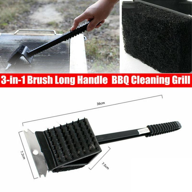 3 in 1 Grill Brush Cleaner