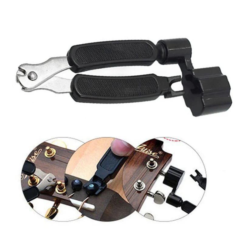 3 in 1 Guitar String Winder Acoustic Bridge Remover Pin Puller String Cutter Multifunctional Electric Guitar Tuning 3 in 1 Guitar String Winder Acoustic Bridge Remover Pin Puller String Cutter Multifunctional Electric Guitar Tuning