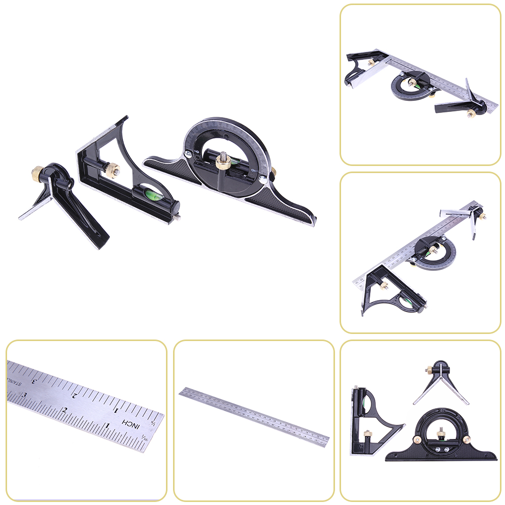 3-In-1 Multi Combination Adjustable Ruler 3-In-1 Multi Combination Adjustable Ruler