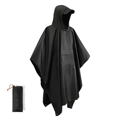 3 In 1 Outdoor Military Waterproof Raincoat Motorcycle Rain Poncho
