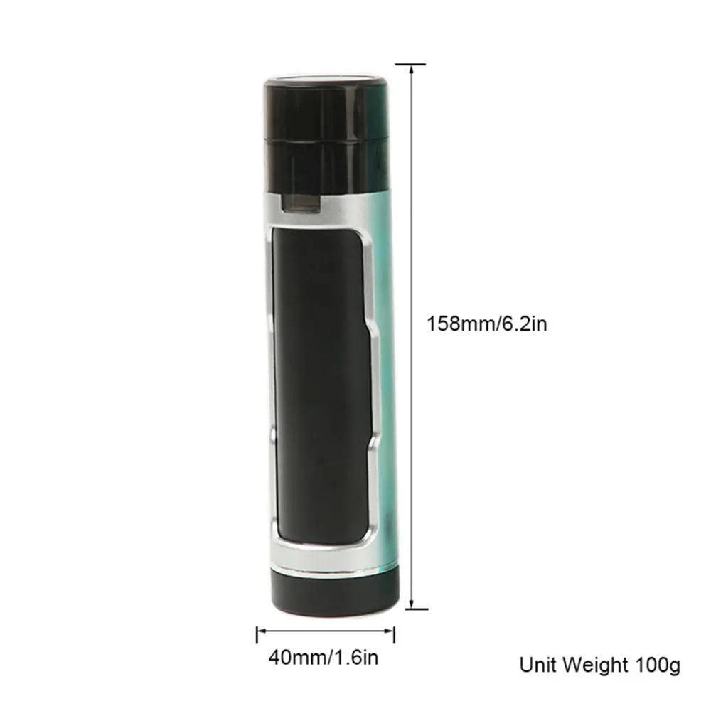 3 In 1 Portable Cigarettes Case with Filling Horn Tube Function High Quality Manual Tobacco Grinder Smoking Accessories