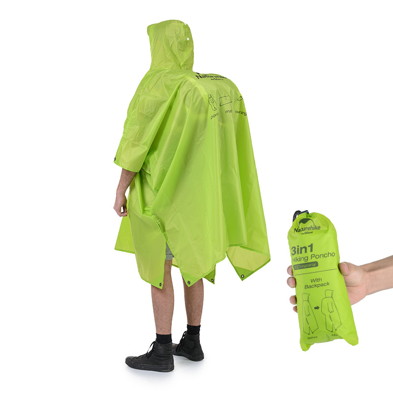 3-in-1 Portable Hiking Poncho