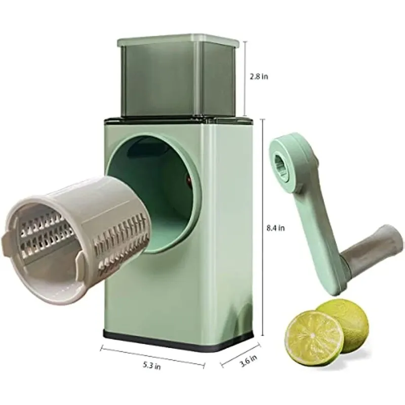 3 In 1 Set Manual Vegetable Slicer Roller Multifunction Veget Cutter Food Graters Chopper Shredders Kitchen Accessories