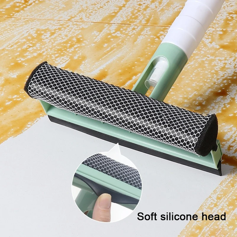 3 in 1 Spray Scrape Wipe Window Squeegee Glass Cleaner Window Wiper Scraper Cleaning Shower Squeegee for Household 3 in 1 Spray Scrape Wipe Window Squeegee Glass Cleaner Window Wiper Scraper Cleaning Shower Squeegee for Household