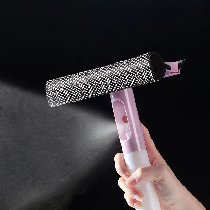 3 in 1 Spray Scrape Wipe Window Squeegee Glass Cleaner Window Wiper Scraper Cleaning Shower Squeegee for Household 3 in 1 Spray Scrape Wipe Window Squeegee Glass Cleaner Window Wiper Scraper Cleaning Shower Squeegee for Household