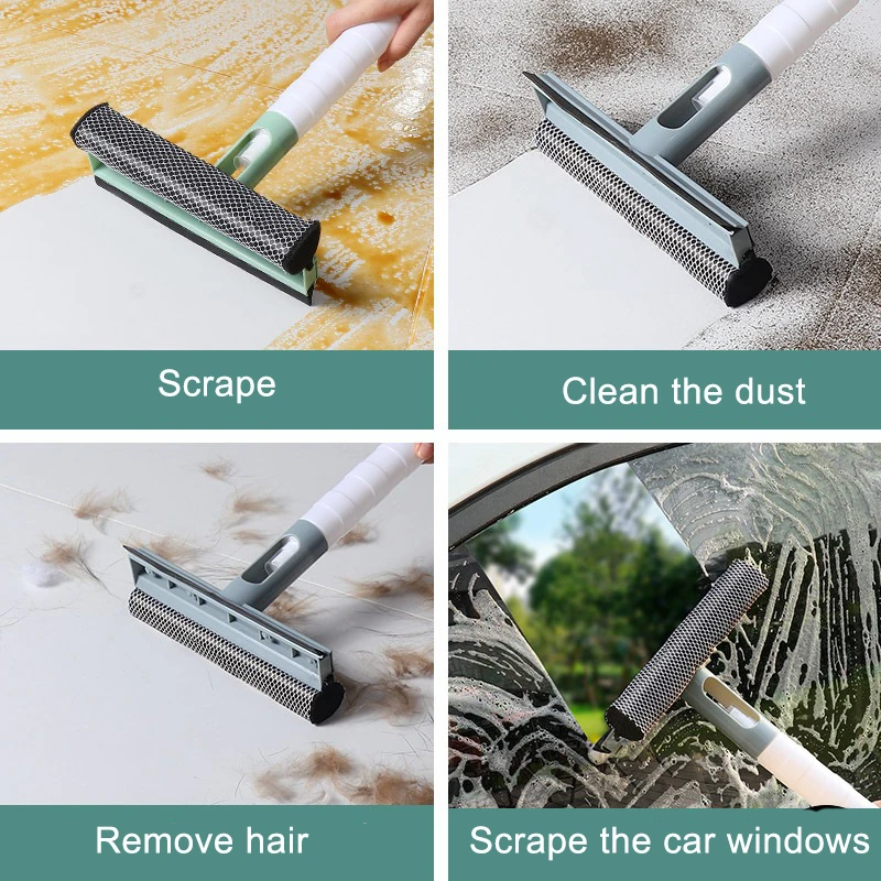 3 in 1 Spray Scrape Wipe Window Squeegee Glass Cleaner Window Wiper Scraper Cleaning Shower Squeegee for Household 3 in 1 Spray Scrape Wipe Window Squeegee Glass Cleaner Window Wiper Scraper Cleaning Shower Squeegee for Household