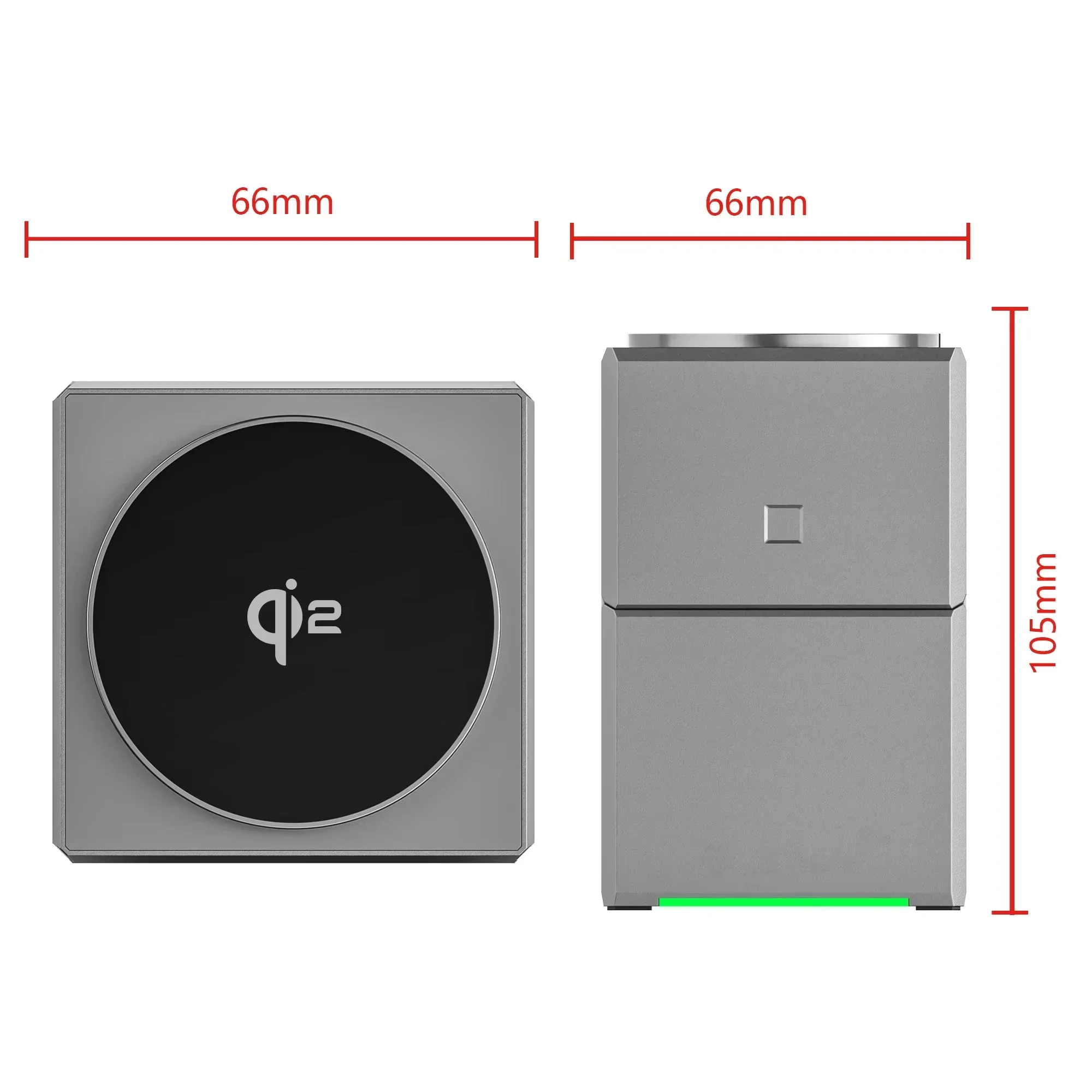 3 In 1 Touch Autorotation Magnetic Wireless Charger For Android iPhone iWatch Magsafe Fast Charging Dock Station