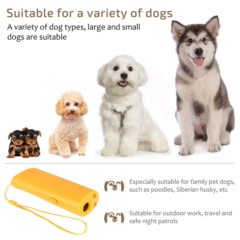3 in 1 Ultrasonic Dog Repeller 3 in 1 Ultrasonic Dog Repeller