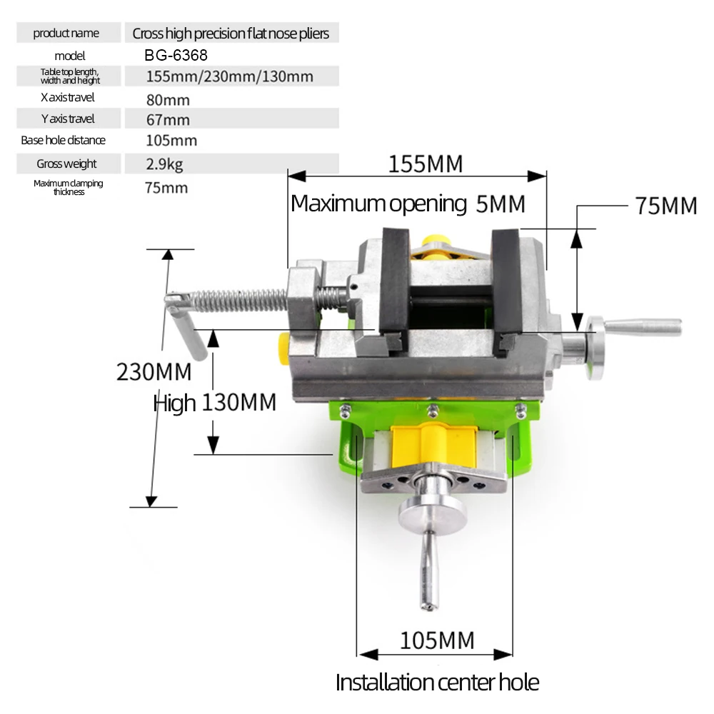 3 Inch Cross Slide Vise Vice Table Compound Table Worktable Bench Aluminum Alloy Body For Milling Drilling 3 Inch Cross Slide Vise Vice Table Compound Table Worktable Bench Aluminum Alloy Body For Milling Drilling