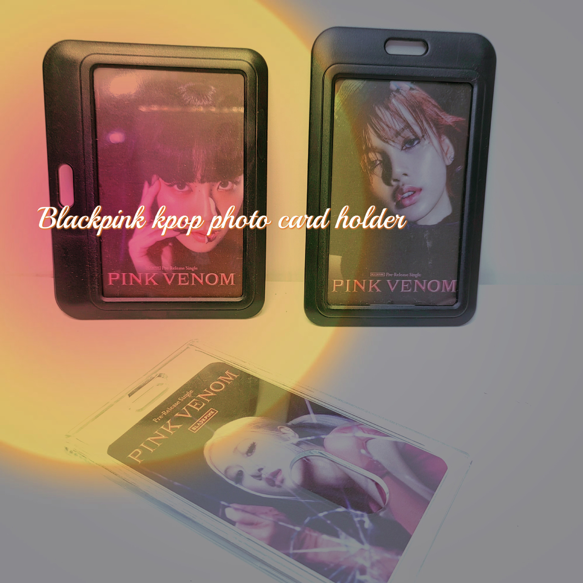 3 inch Plastic Kpop Photocard Holder 3 inch Plastic Kpop Photocard Holder
