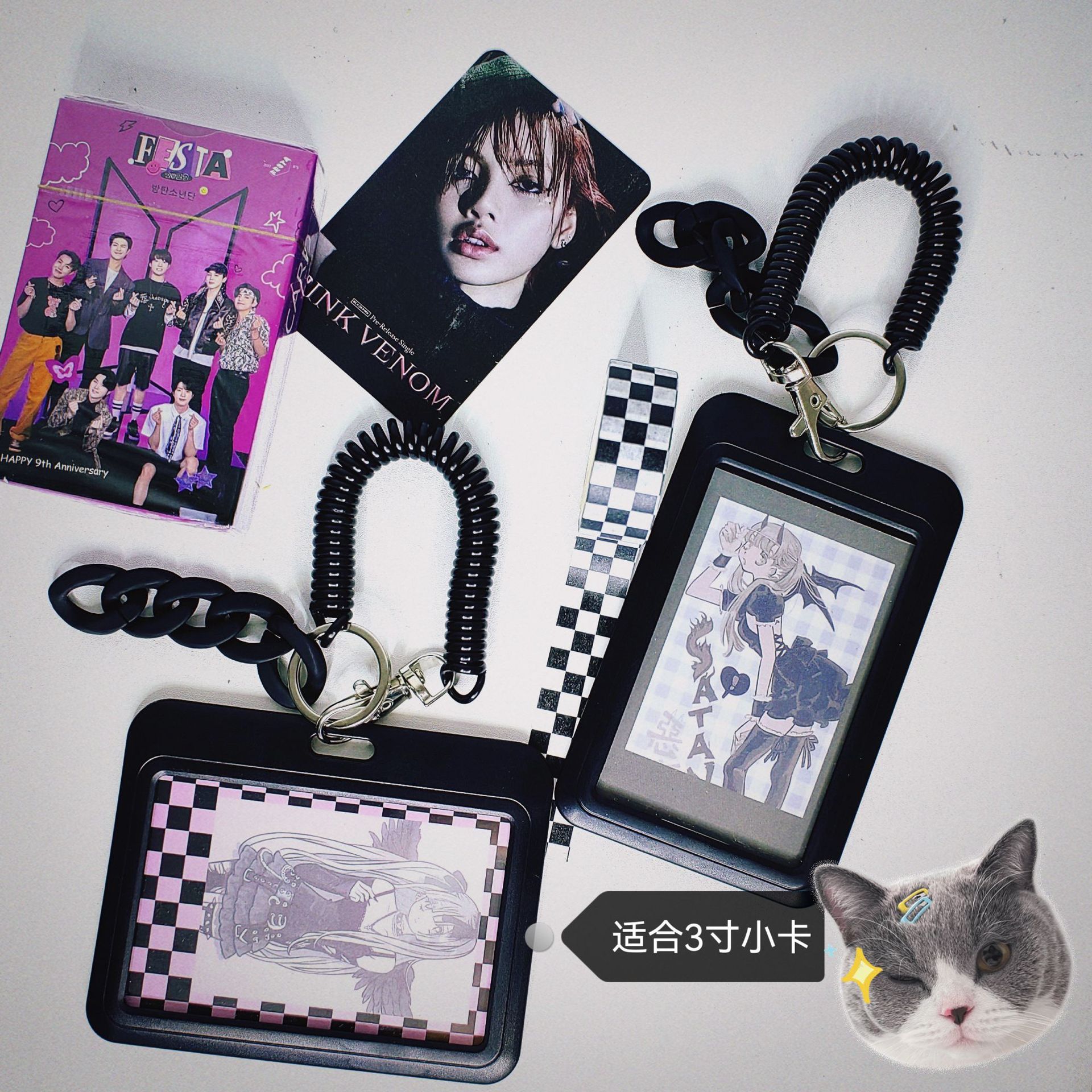 3 inch Plastic Kpop Photocard Holder 3 inch Plastic Kpop Photocard Holder