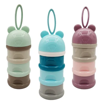 3-layer Baby Formula Dispenser Milk Container 3-layer Baby Formula Dispenser Milk Container