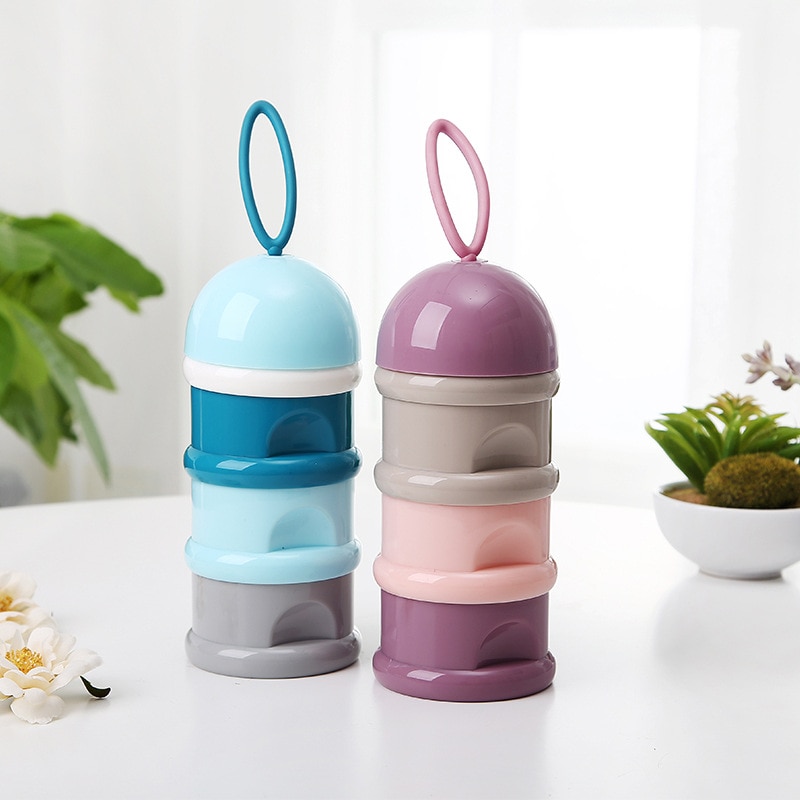 3-layer Baby Formula Dispenser Milk Container 3-layer Baby Formula Dispenser Milk Container